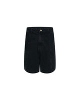 Black 'CLS' Denim Shorts