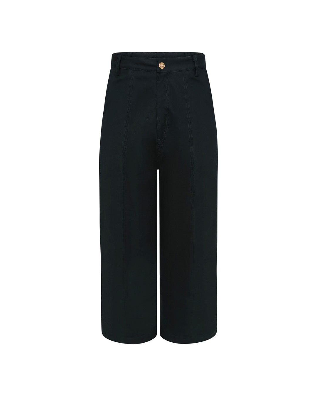Black 'Canvas' Baggy Pants