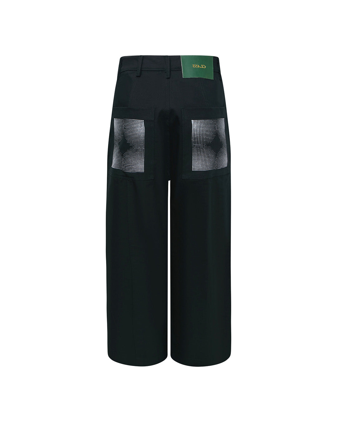 Black 'Canvas' Baggy Pants