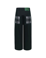 Black 'Canvas' Baggy Pants