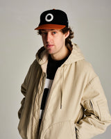 Black/Cinnamon Stick 'O' 6-Panel Cap