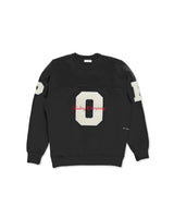 Black 'College' Crewneck