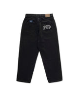 Black 'DRS Arch' Denim Pants
