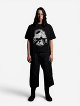 Black 'Exodus' Boxy Tee