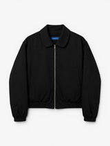 Black 'Golf' Zip-Up Blouson