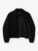 Black 'Golf' Zip-Up Blouson