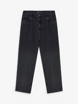 Black 'Gradient' Denim Pants