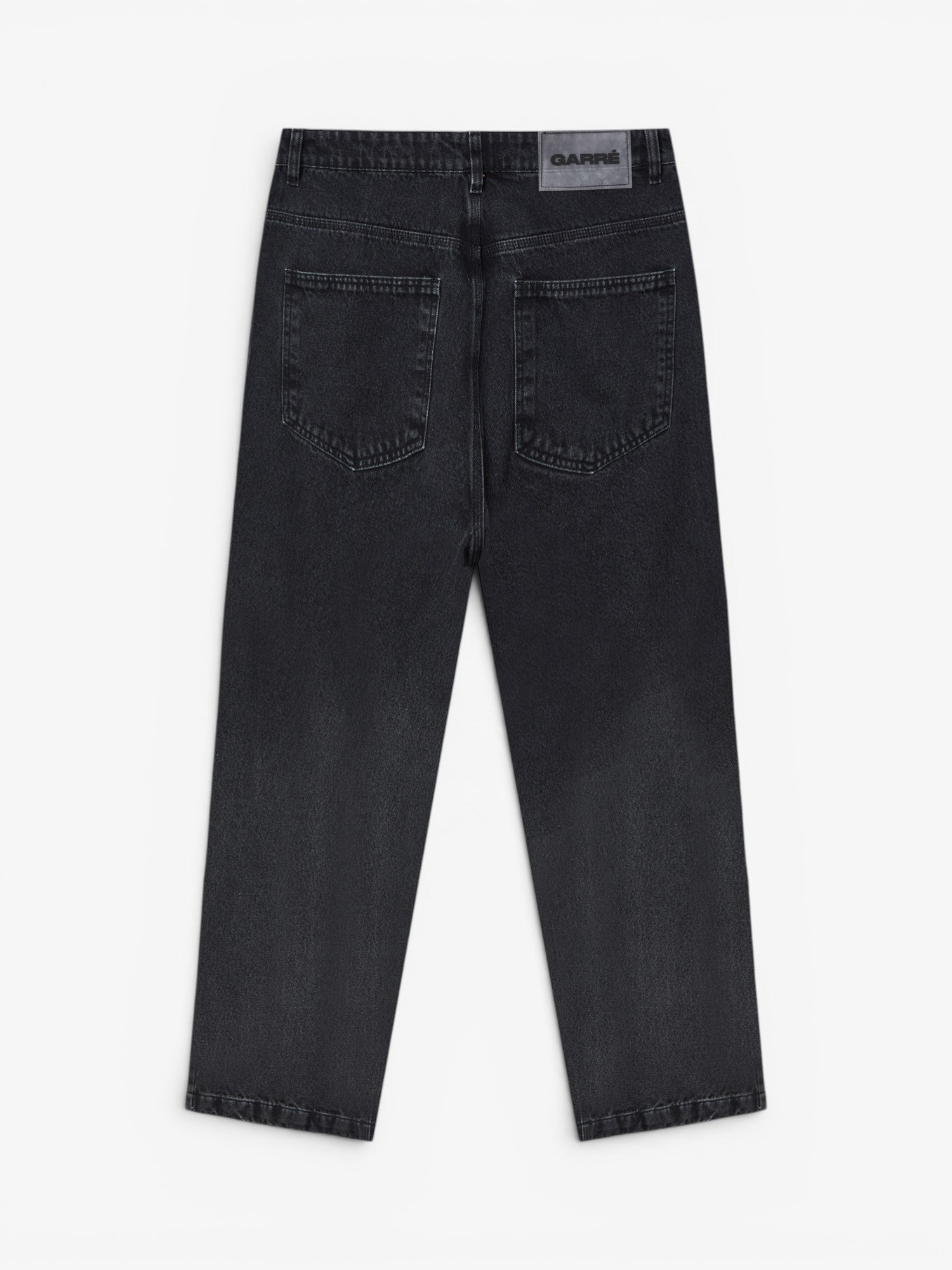Black 'Gradient' Denim Pants