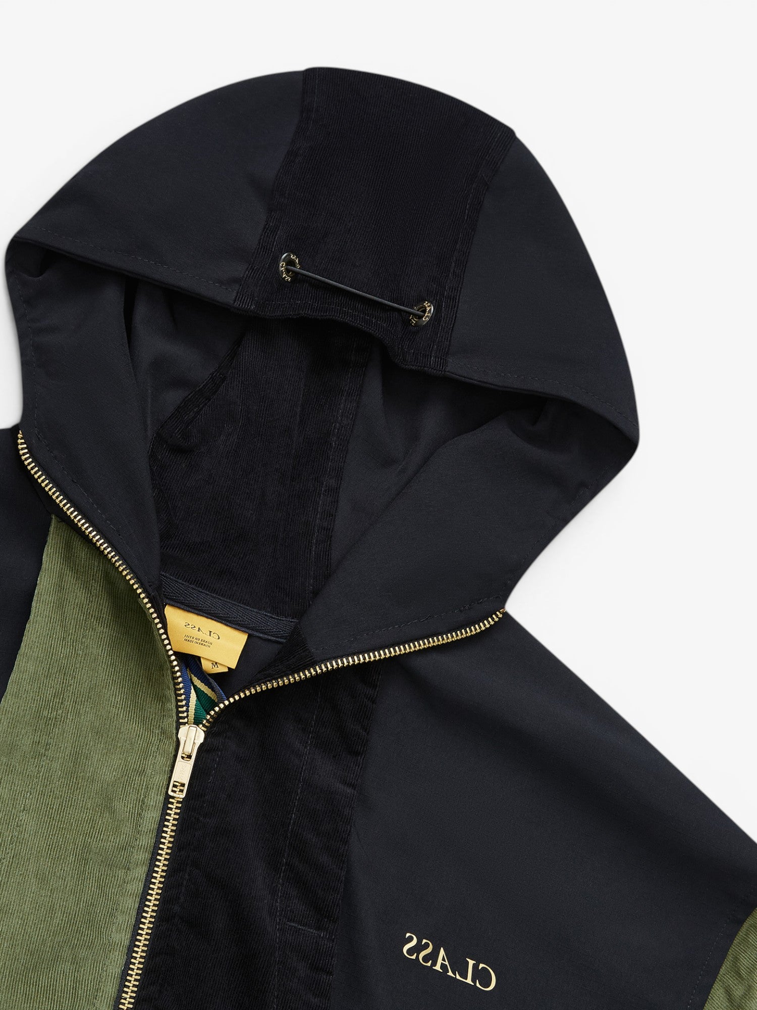 Black & Green 'Class Inverso' Advanced Corduroy Jacket