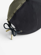 Black & Green 'Pipa' Classic Sport Cap