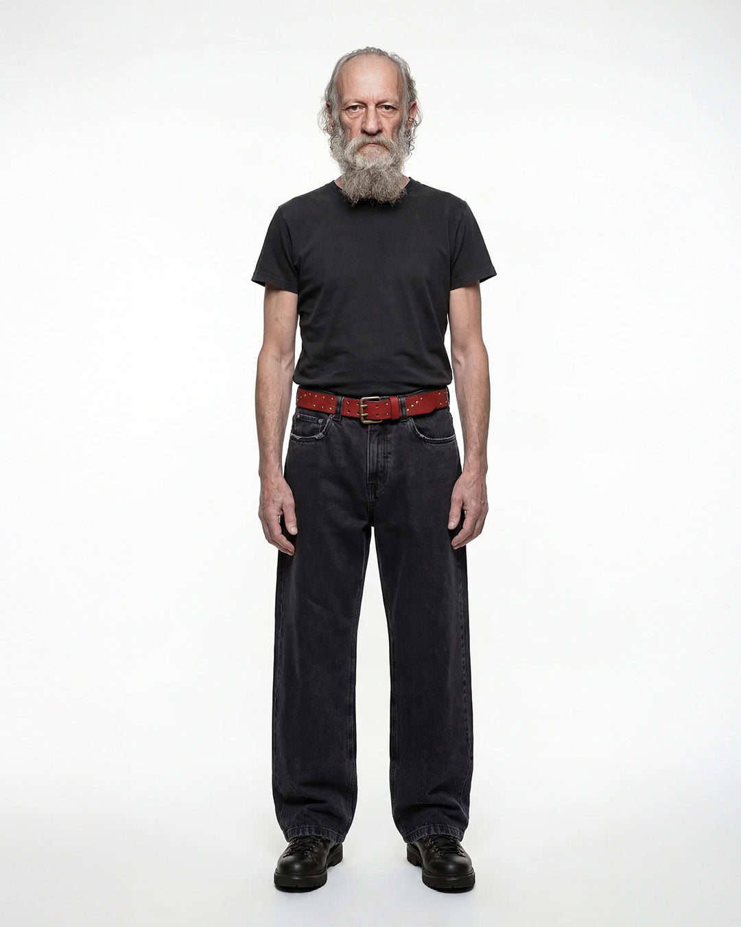 Black 'Guerrilla' Baggy Jeans