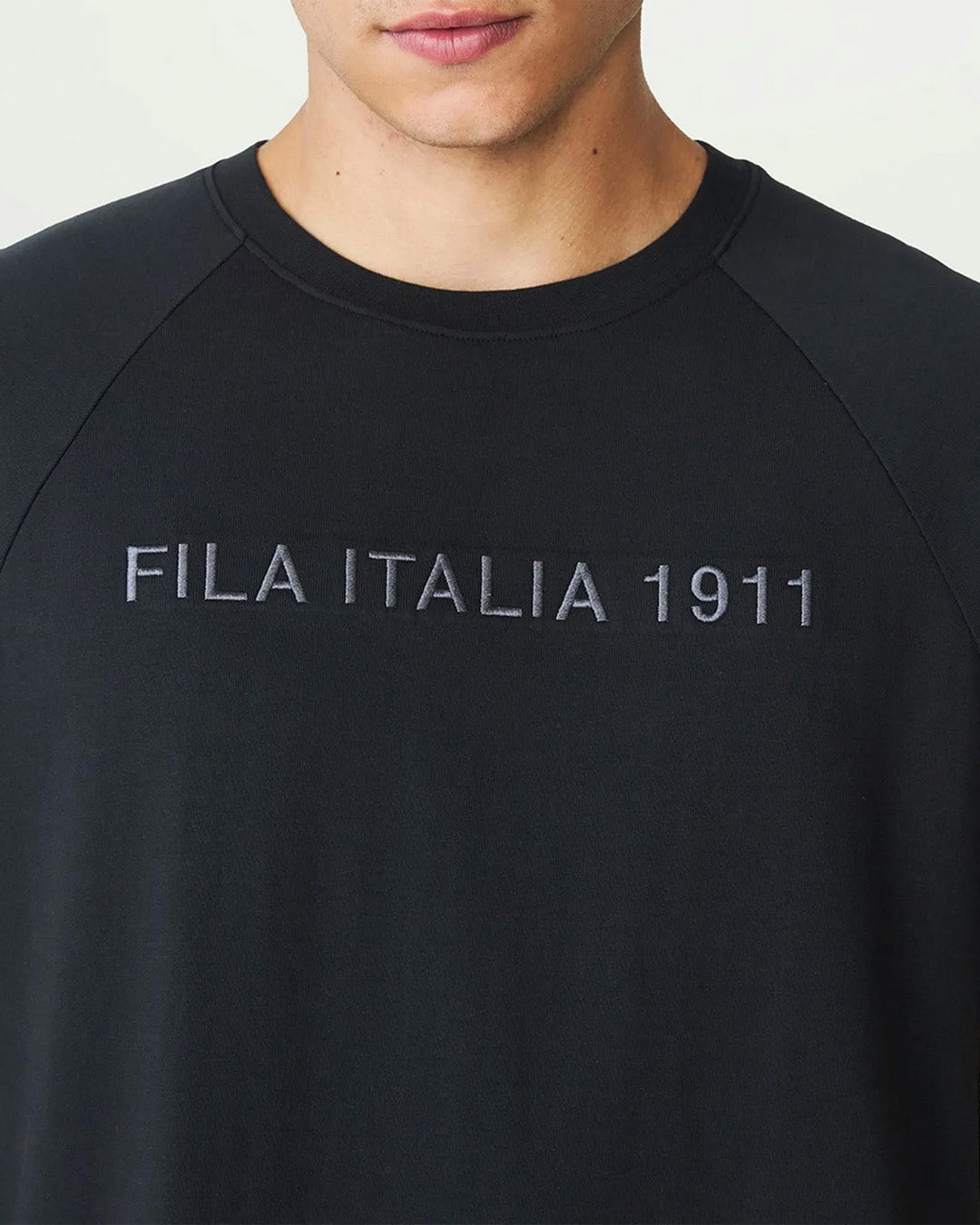 Black 'Italia 1911' Comfort Tee