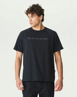Black 'Italia 1911' Comfort Tee