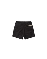 Black 'Lace' Pocket Shorts