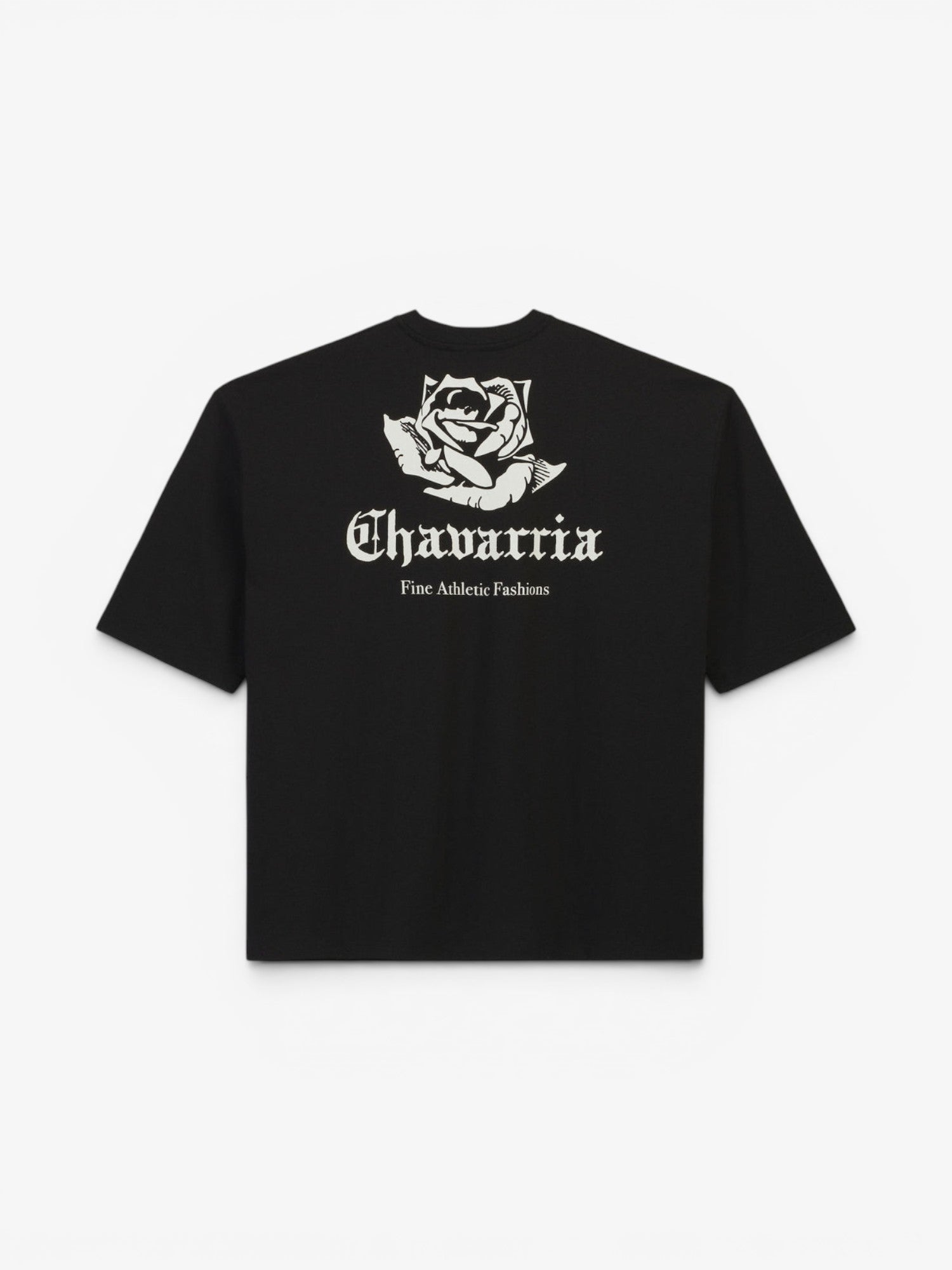 Black 'Logo SS' Tee X WILLY CHAVARRIA
