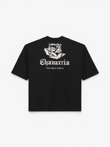 Black 'Logo SS' Tee X WILLY CHAVARRIA