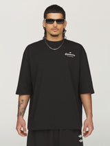 Black 'Logo SS' Tee X WILLY CHAVARRIA
