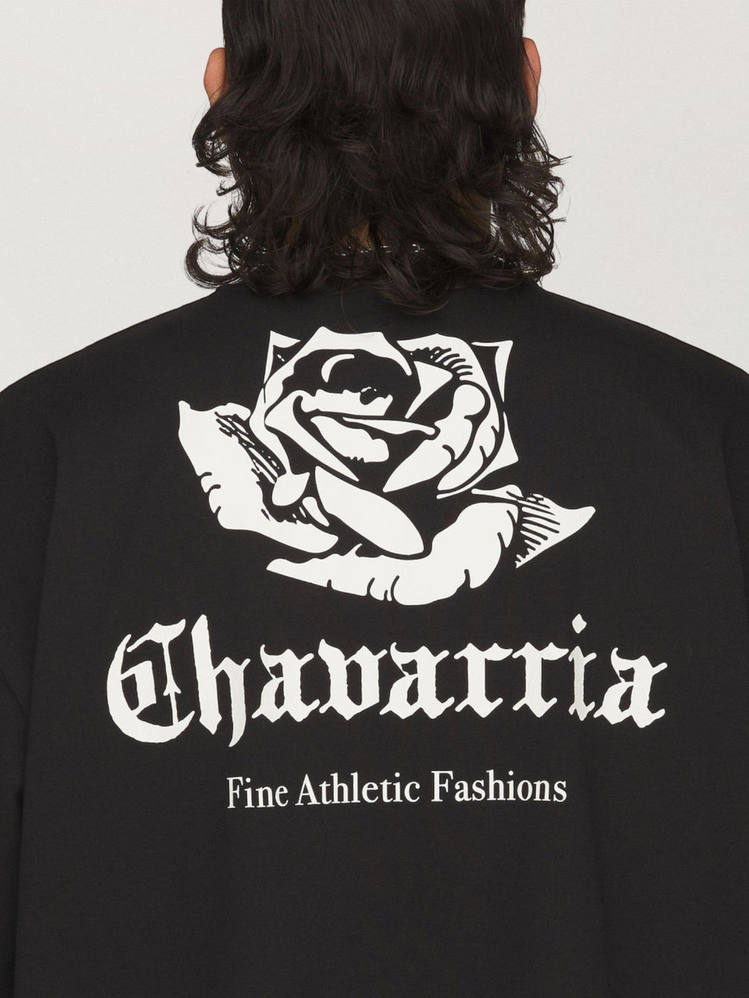 Black 'Logo SS' Tee X WILLY CHAVARRIA