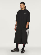 Black 'Logo SS' Tee X WILLY CHAVARRIA