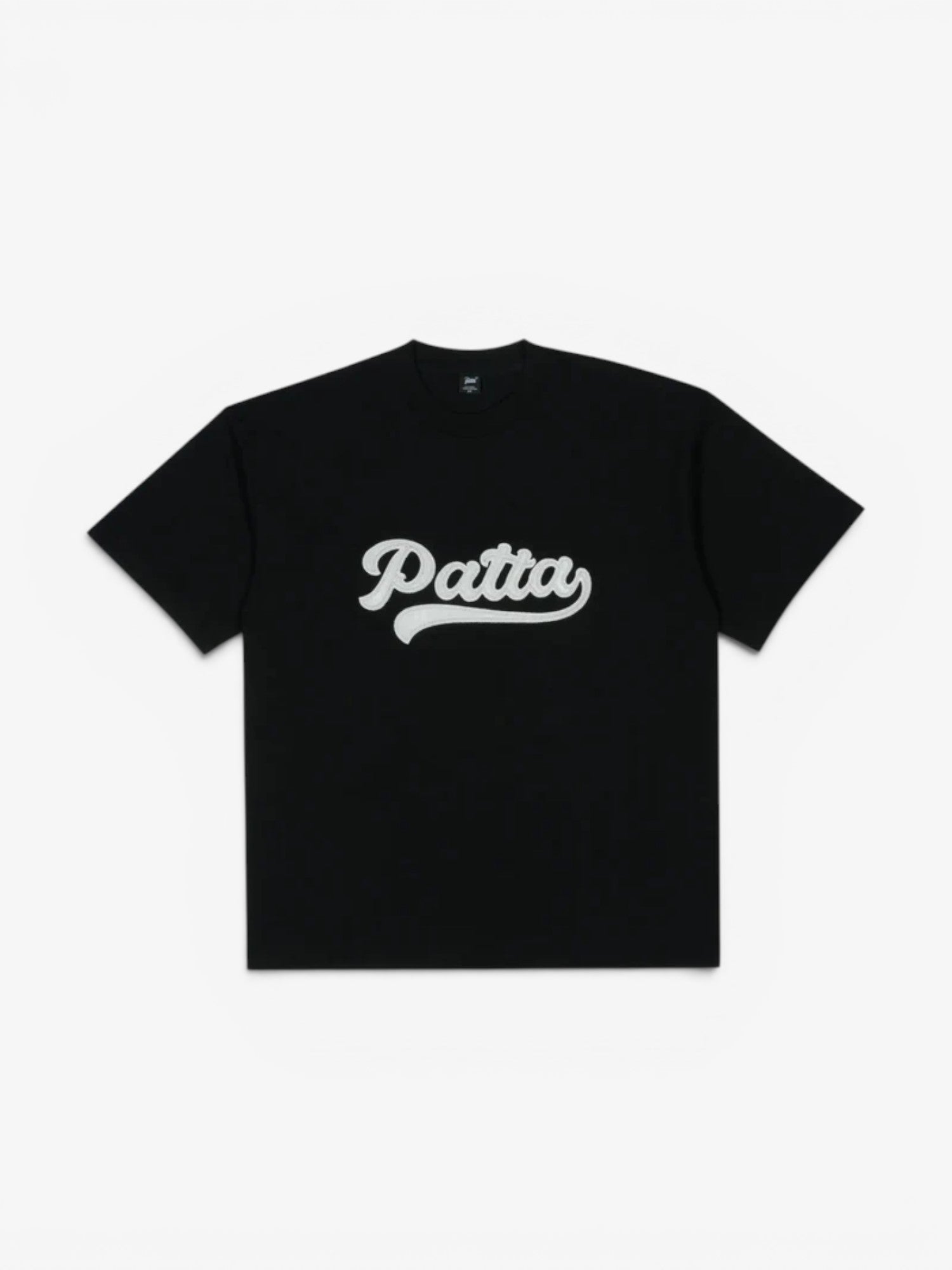 Black 'Logo Tail' Tee