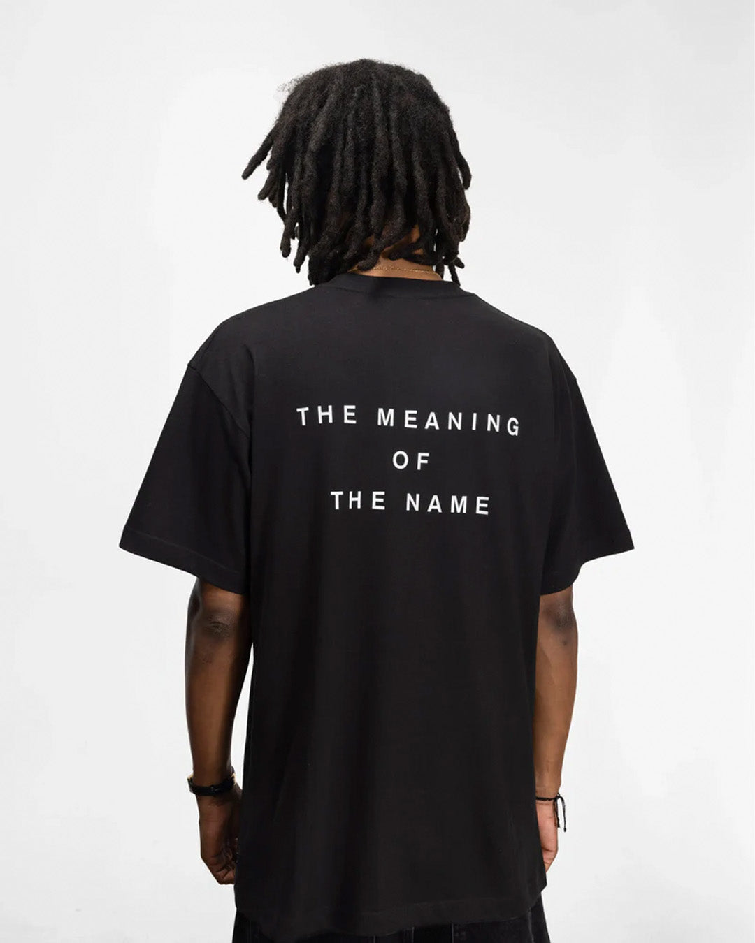 Black 'Meaning of the name' Tee