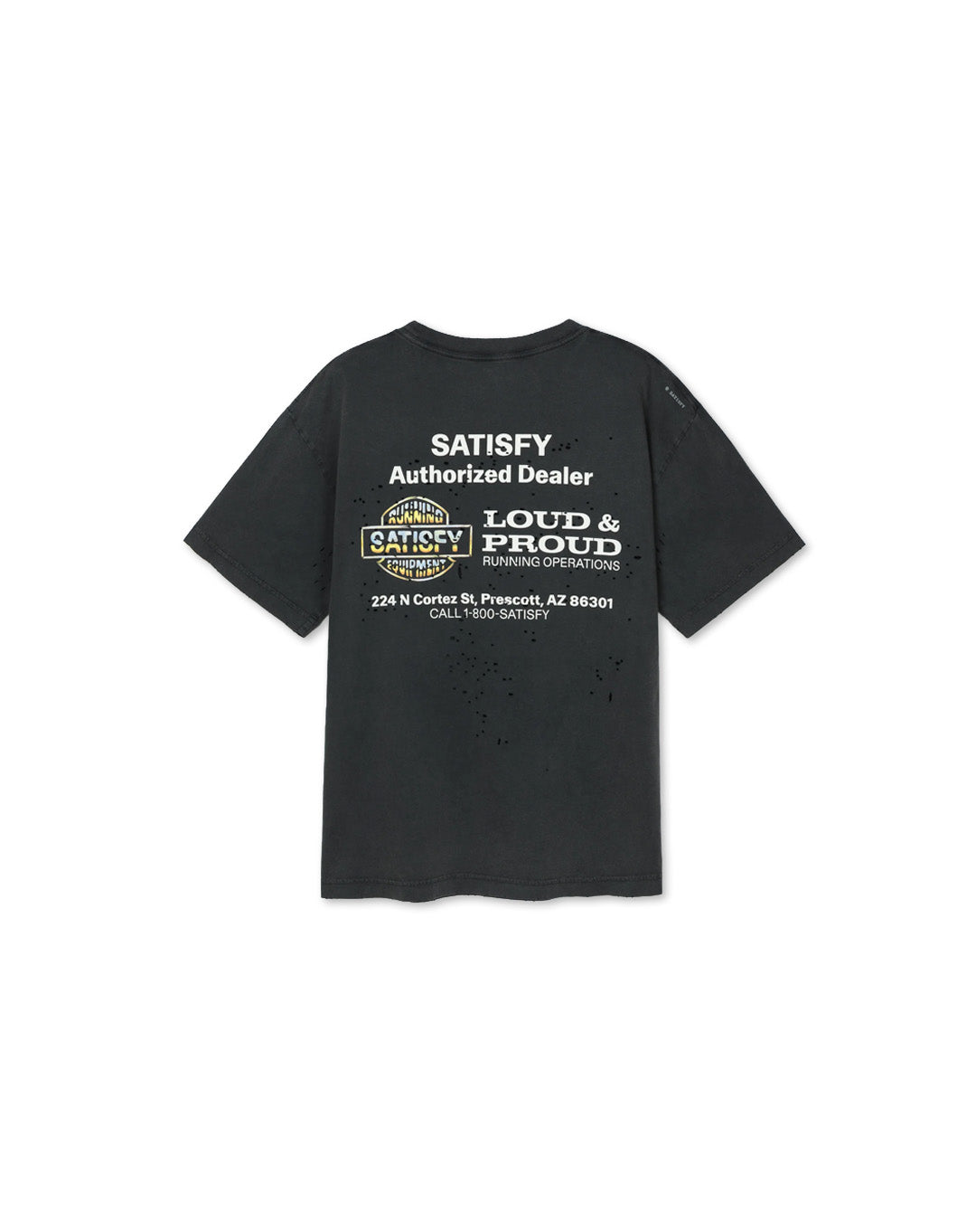 Black 'MothTech' Tee