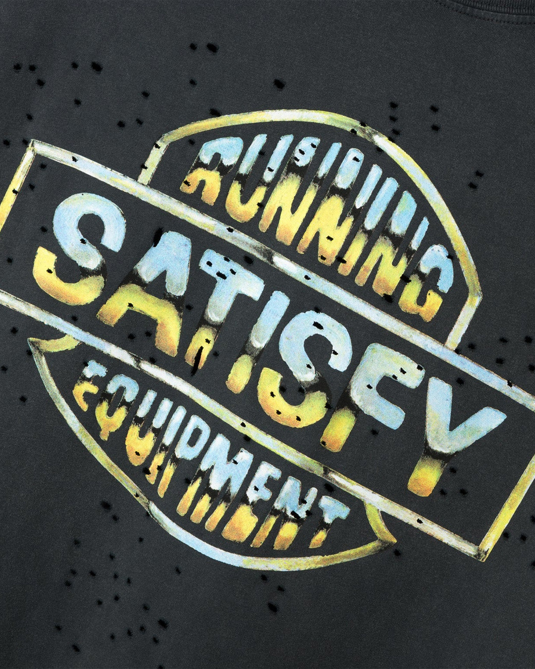 Black 'MothTech' Tee