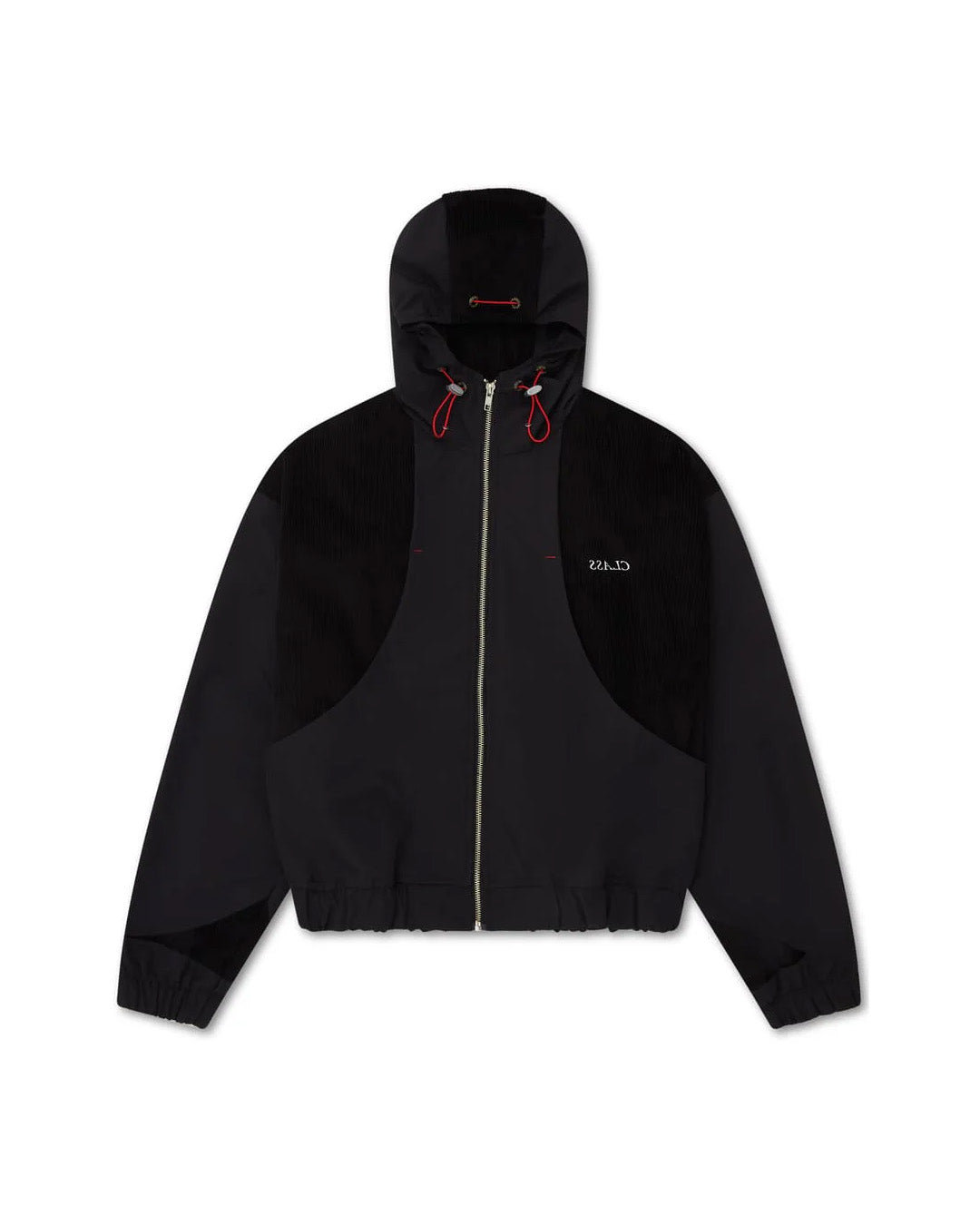 Black 'Nautilus' Corduroy Advanced Jacket