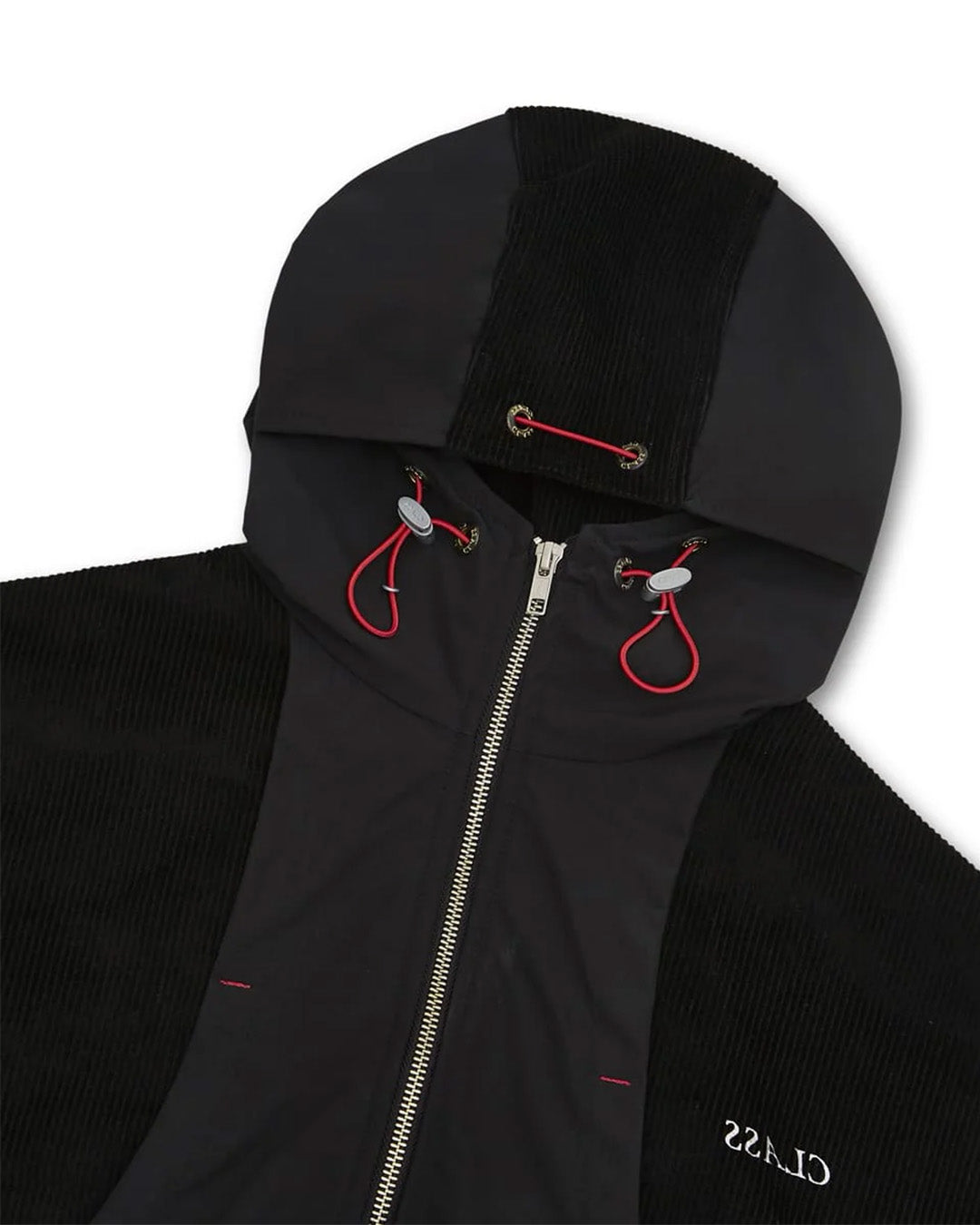 Black 'Nautilus' Corduroy Advanced Jacket