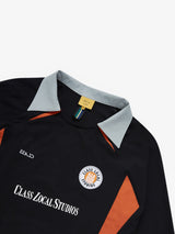 Black & Orange 'AOK' Longsleeve Jersey