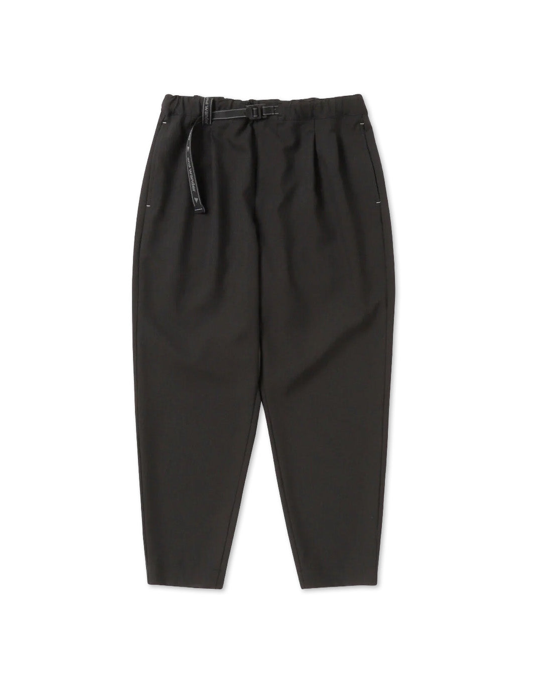 Black 'PE Melange Twill' Pants