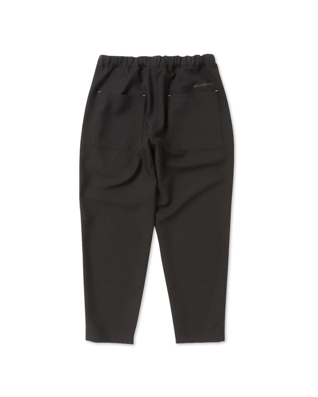 Black 'PE Melange Twill' Pants