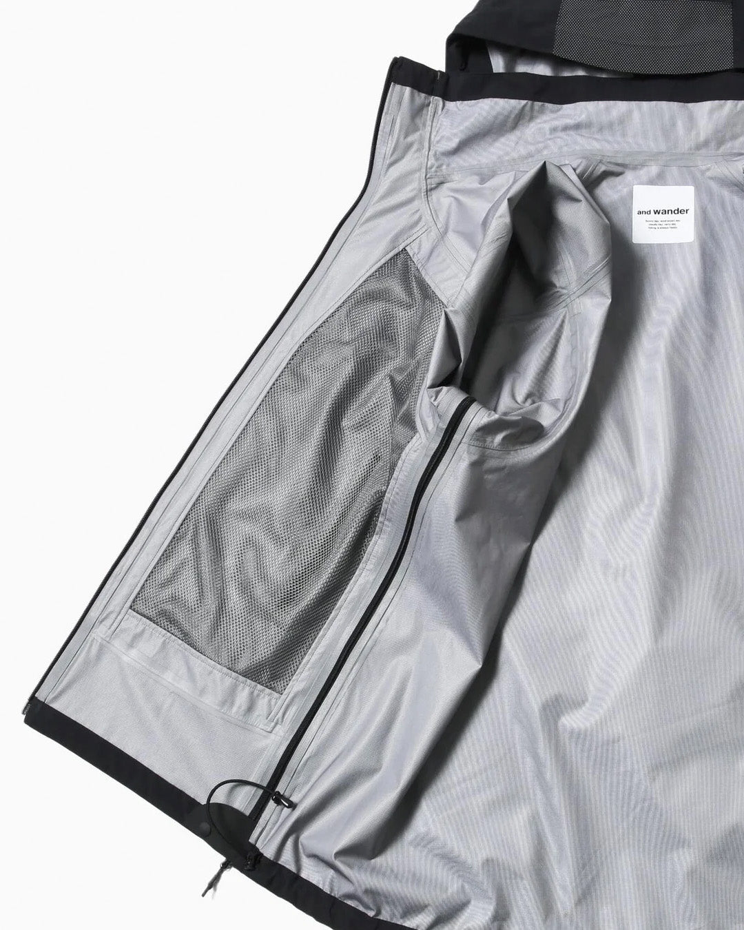 Black 'Pertex Shield Rain' Jacket