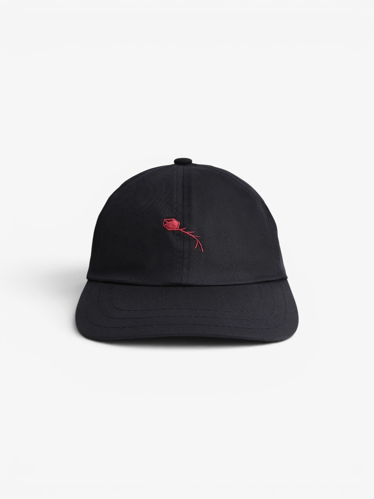 Black 'Pipa' Classic Sport Cap