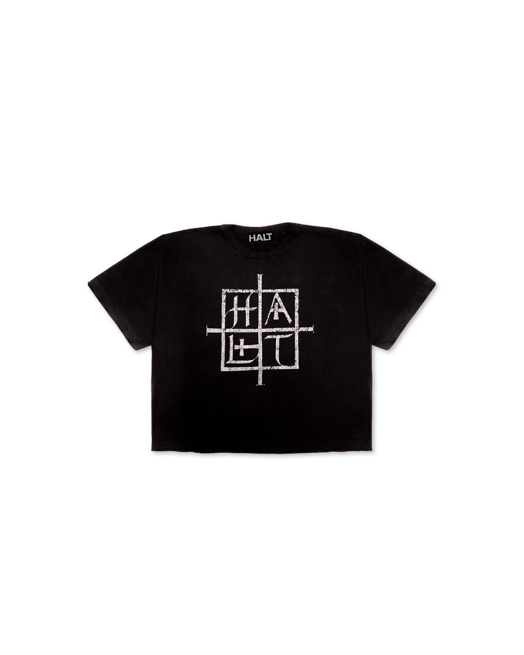 Black 'Preacher' Boxy Tee
