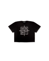 Black 'Preacher' Boxy Tee