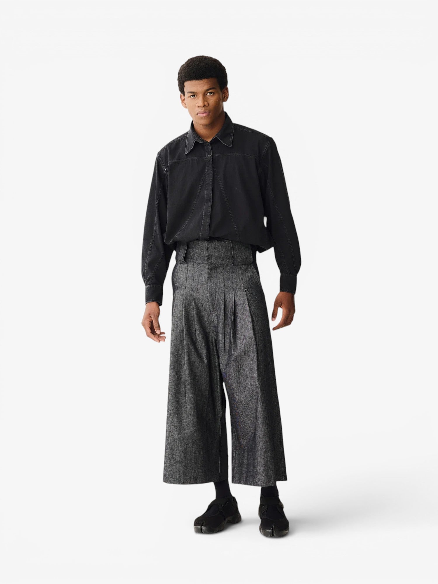 Black 'Pregas 2.0' Denim Pants