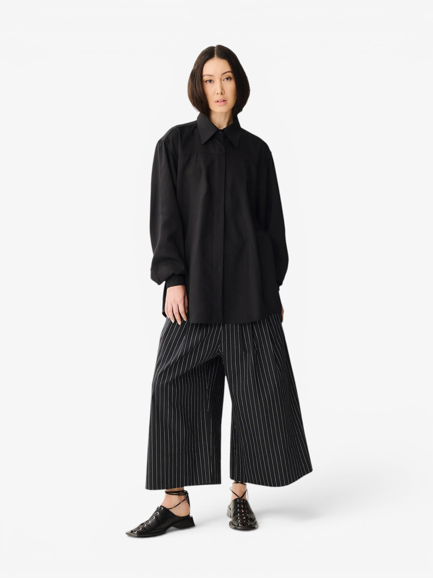 Black 'Recortes' Shirt