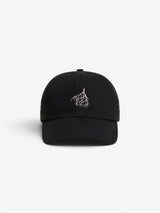 Black 'Rizoma' Six Panel Cap