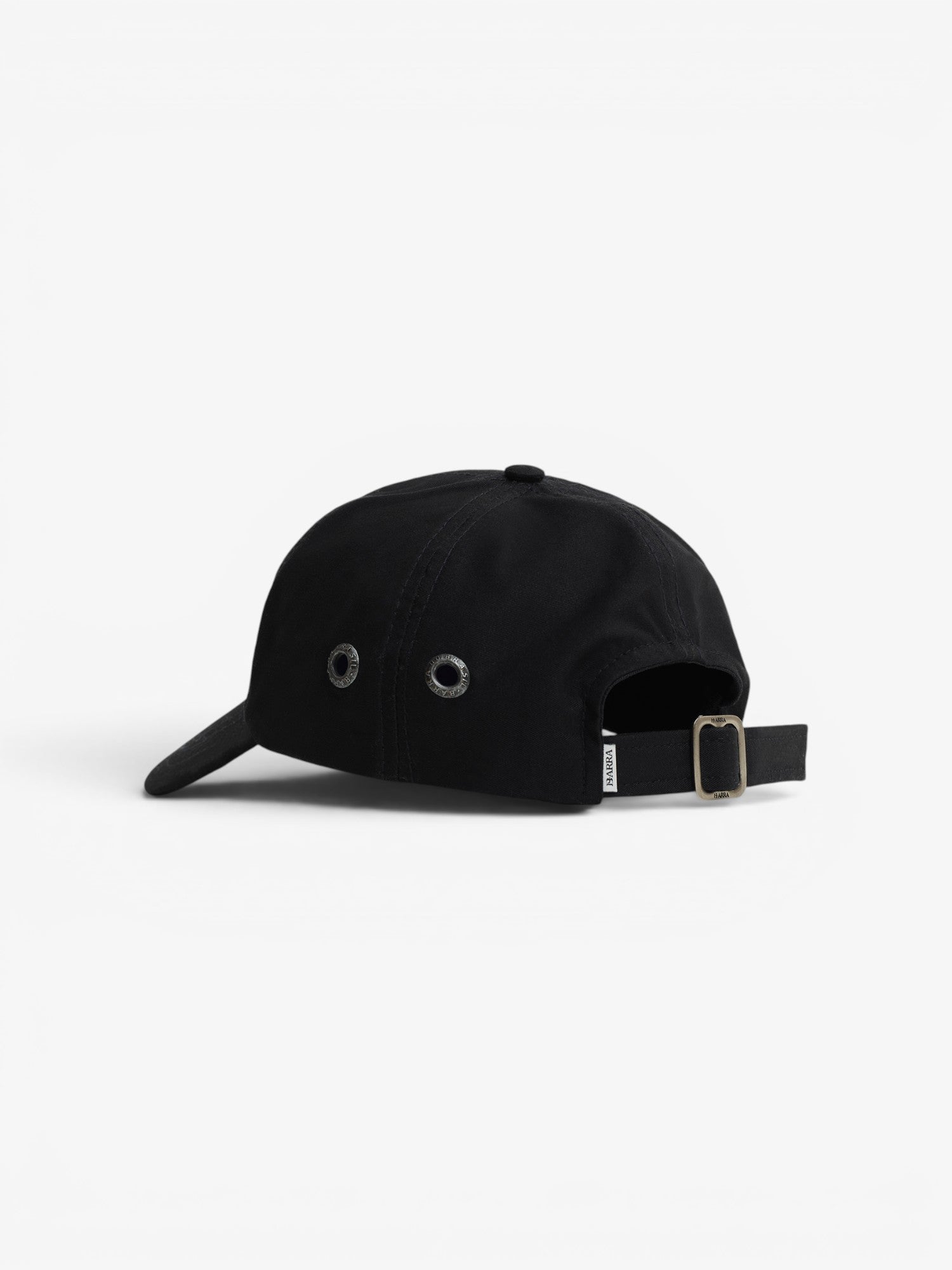 Black 'Rizoma' Six Panel Cap
