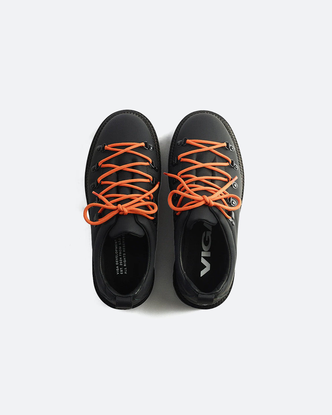 Black Hiking Low Rubberish Boots