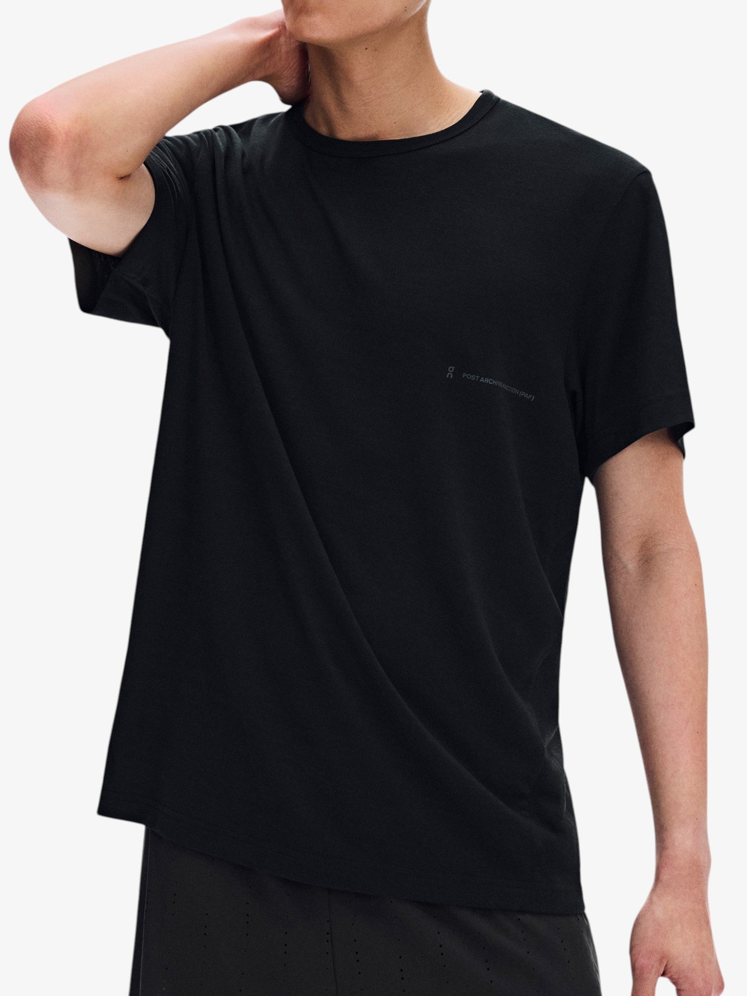 Black 'Running-T' Tee X PAF
