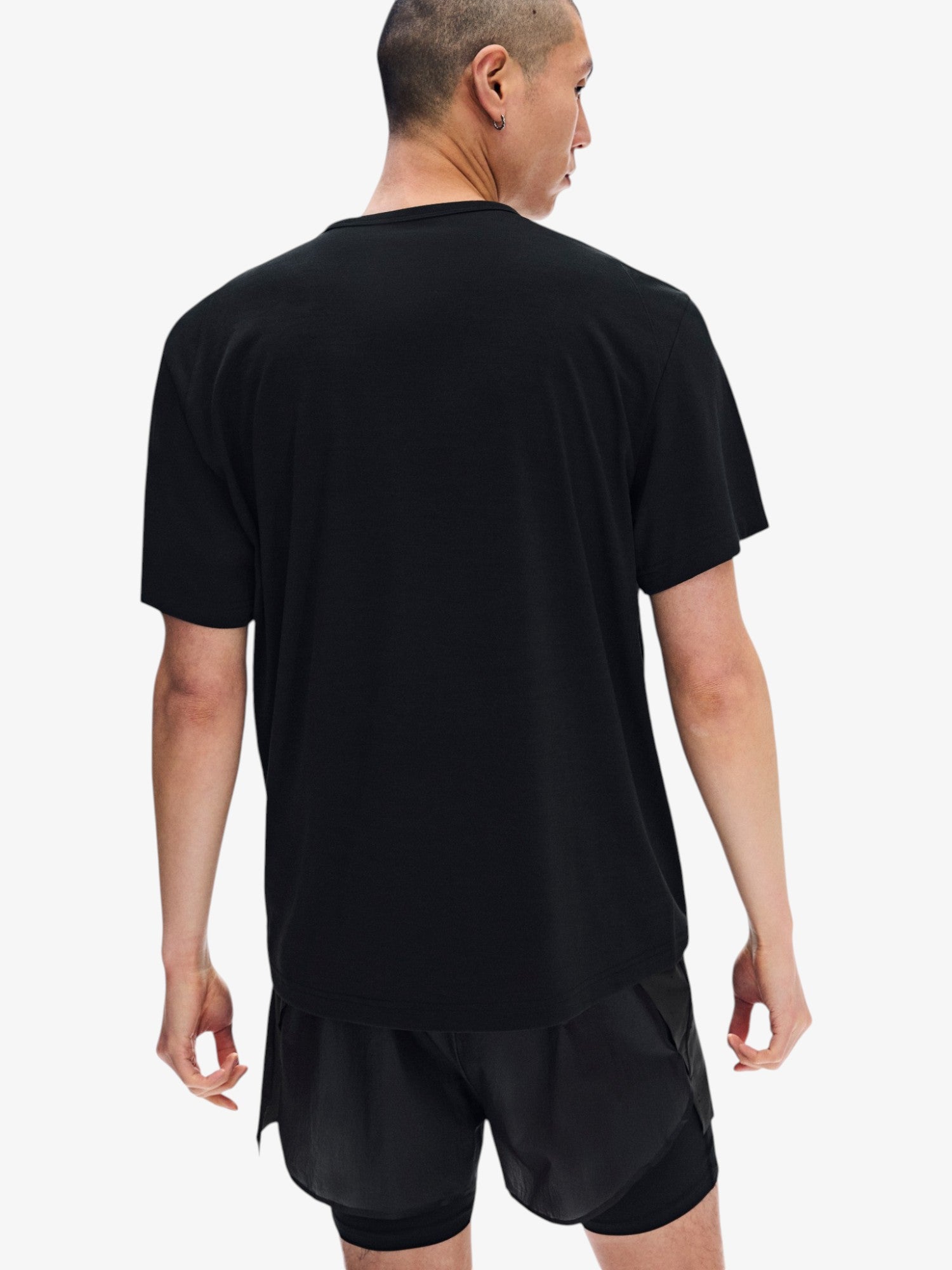 Black 'Running-T' Tee X PAF