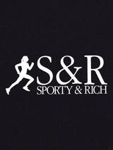 Black 'SR Runner Sports' Tank Top