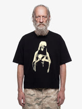 Black 'Santa' Boxy Tee