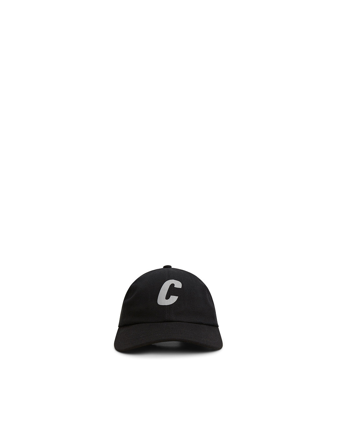 Black & Silver 'C Logo' Classic Cap