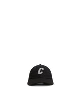 Black & Silver 'C Logo' Classic Cap