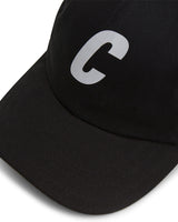 Black & Silver 'C Logo' Classic Cap