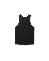 Black 'Space-O Singlet' Tank Top