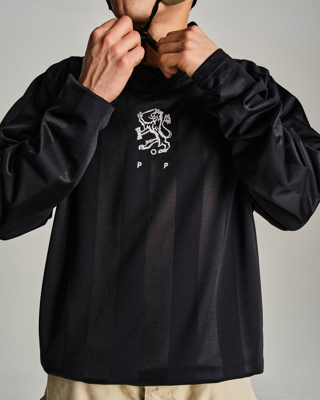 Black 'Sportif' Longsleeve Shirt